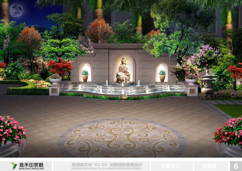 別墅花園設(shè)計(jì)怎能少得了燈的裝飾？
